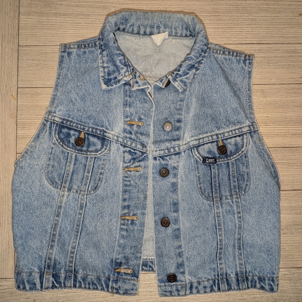 Lee denim vest